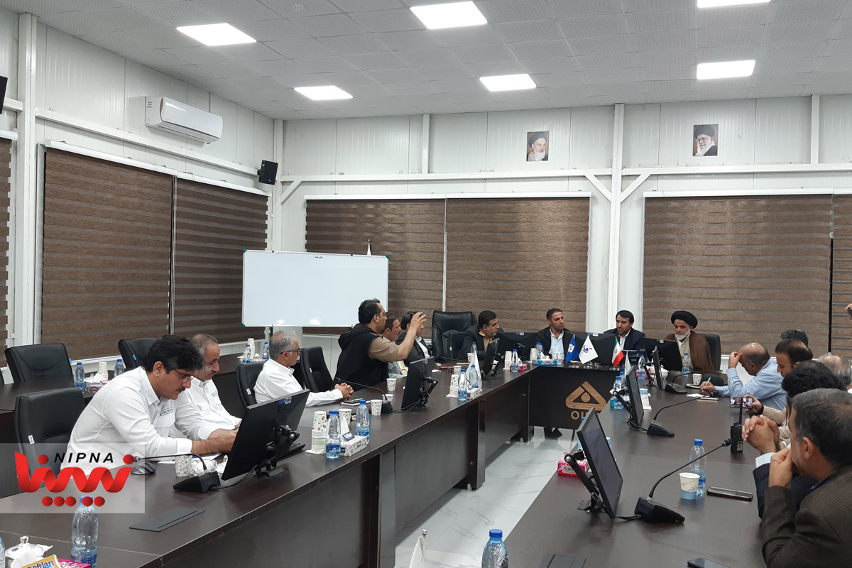 بازدید مهندس مرتضی شاه میرزایی معاون وزیر نفت و مدیرعامل شرکت ملی صنایع پتروشیمی از طرح پتروشیمی دهلران 3