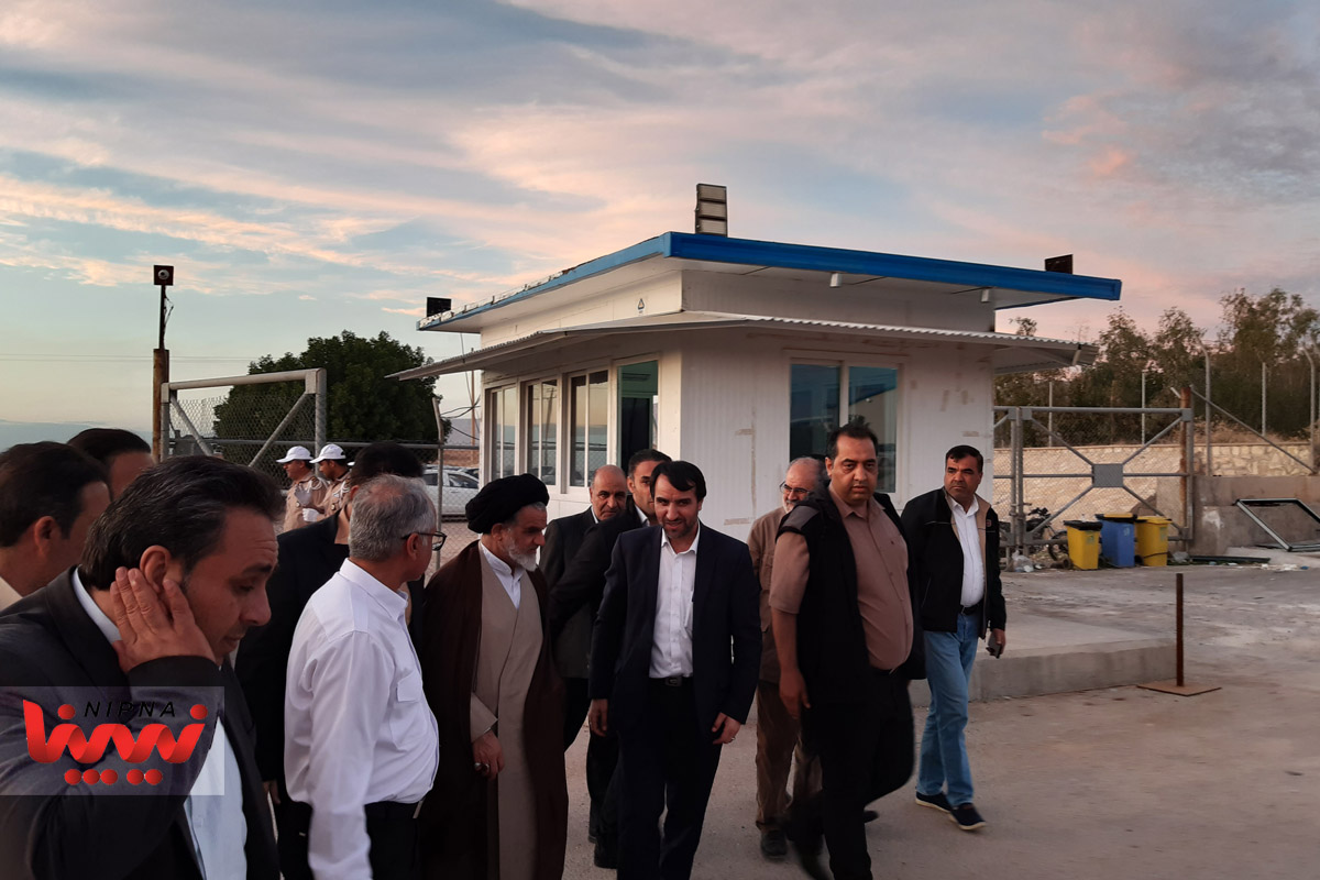 بازدید مهندس مرتضی شاه میرزایی معاون وزیر نفت و مدیرعامل شرکت ملی صنایع پتروشیمی از طرح پتروشیمی دهلران 9