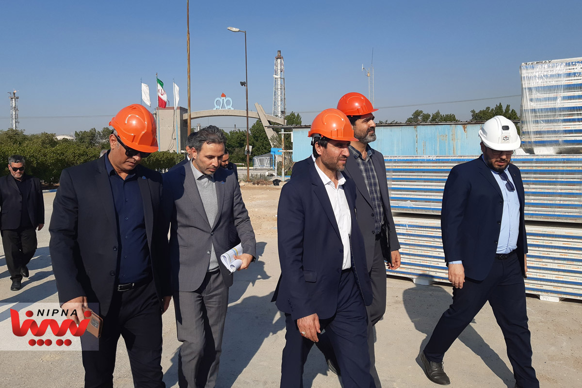 بازدید مهندس مرتضی شاه میرزایی معاون وزیر نفت و مدیرعامل شرکت ملی صنایع پتروشیمی از چند طرح پتروشیمی در منطقه ویژه اقتصادی پتروشیمی ماهشهر 36