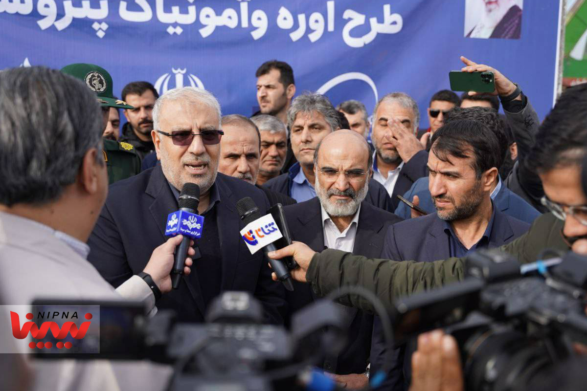 گزارش تصویری آئین آغاز مجدد عملیات اجرایی پتروشیمی گلستان 2