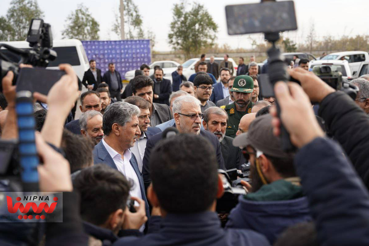 گزارش تصویری آئین آغاز مجدد عملیات اجرایی پتروشیمی گلستان 3