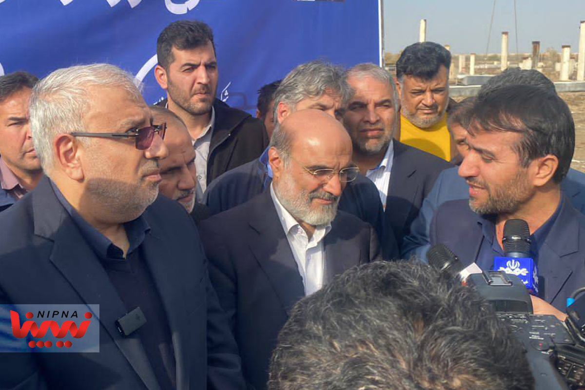 گزارش تصویری آئین آغاز مجدد عملیات اجرایی پتروشیمی گلستان 6