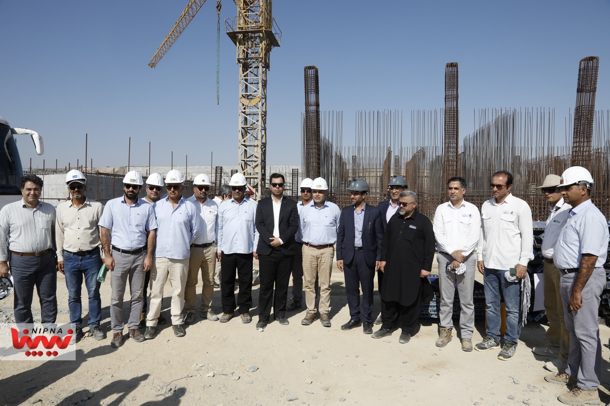 بازدید مهندس شاه میرزایی معاون وزیر نفت و مدیرعامل شرکت ملی صنایع پتروشیمی از شهرک پتروشیمی مکران 31