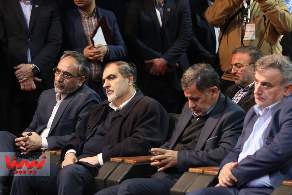 حضور مهندس شاه میرزایی معاون وزیر نفت و مدیرعامل شرکت ملی صنایع پتروشیمی در آیین بزرگداشت 50 سالگی شرکت پتروشیمی بندر امام 1