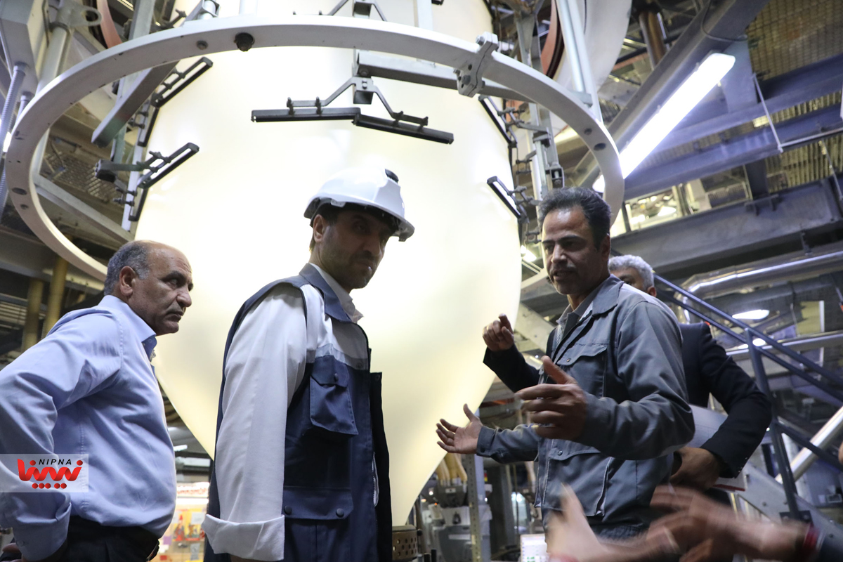 بازدید معاون وزیر نفت و مدیرعامل شرکت ملی صنایع پتروشیمی از هاب پتروشیمی ماهشهر 10