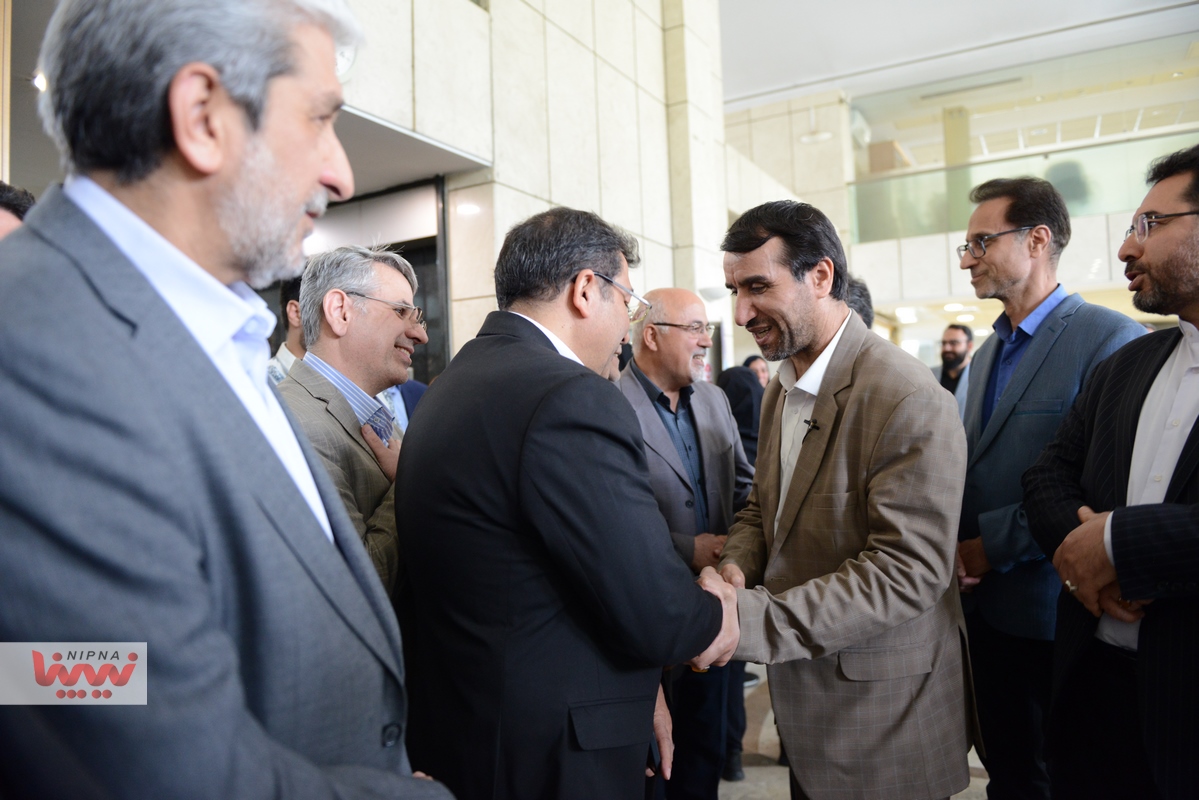 آئین دیدار عیدانه معاون وزیر نفت و مدیرعامل شرکت ملی صنایع پتروشیمی و هیئت مدیره، مدیران ارشد، مدیران عامل، مدیریت ها، کارکنان و فعالان صنعت پتروشیمی 2