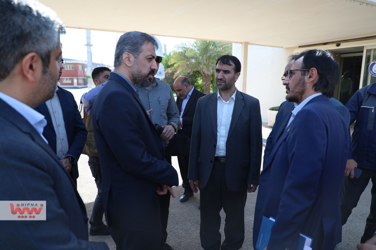 بازدید مهندس شاهمیرزایی معاون وزیر نفت و مدیرعامل شرکت ملی صنایع پتروشیمی از پتروشیمی آبادان 5