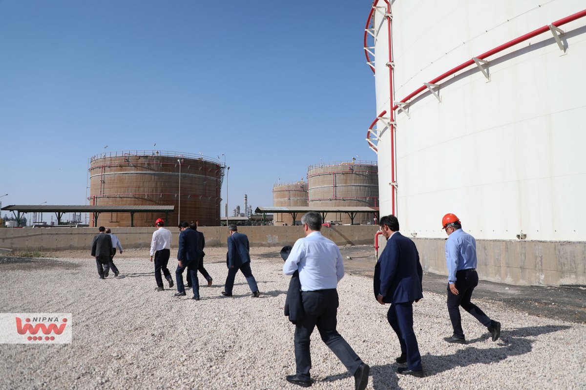 بازدید مهندس شاهمیرزایی معاون وزیر نفت و مدیرعامل شرکت ملی صنایع پتروشیمی از اسکله های صادراتی پایانه ها و مخازن 7