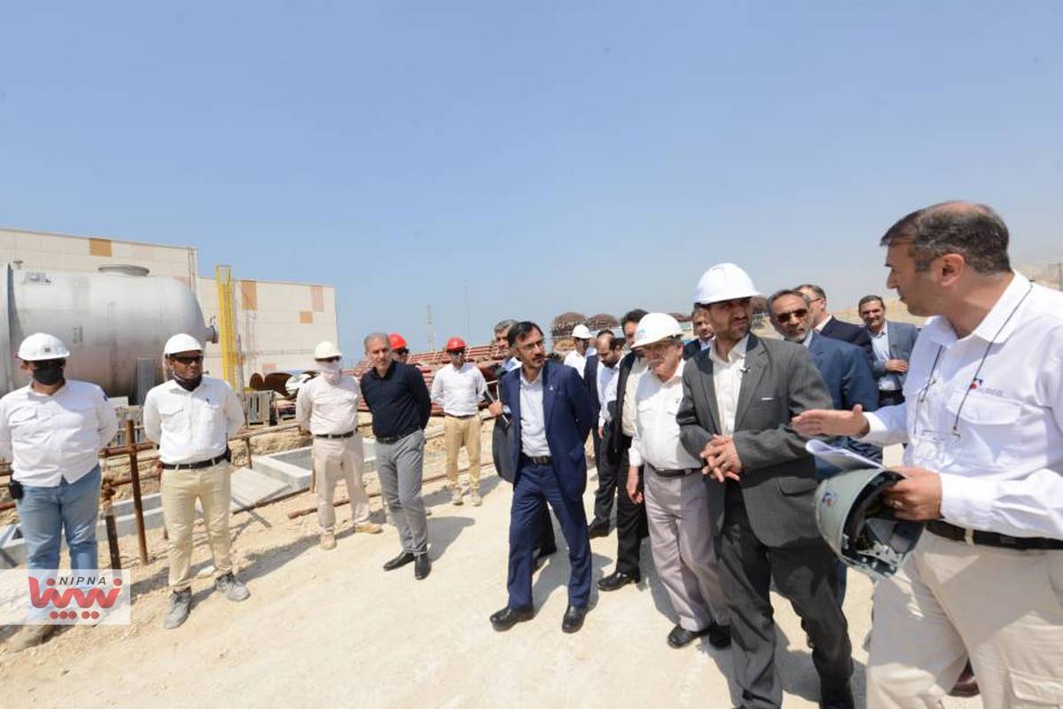 بازدید مهندس شاهمیرزایی معاون وزیر نفت و مدیرعامل شرکت ملی صنایع پتروشیمی از شرکت توسعه صنعت لاوان