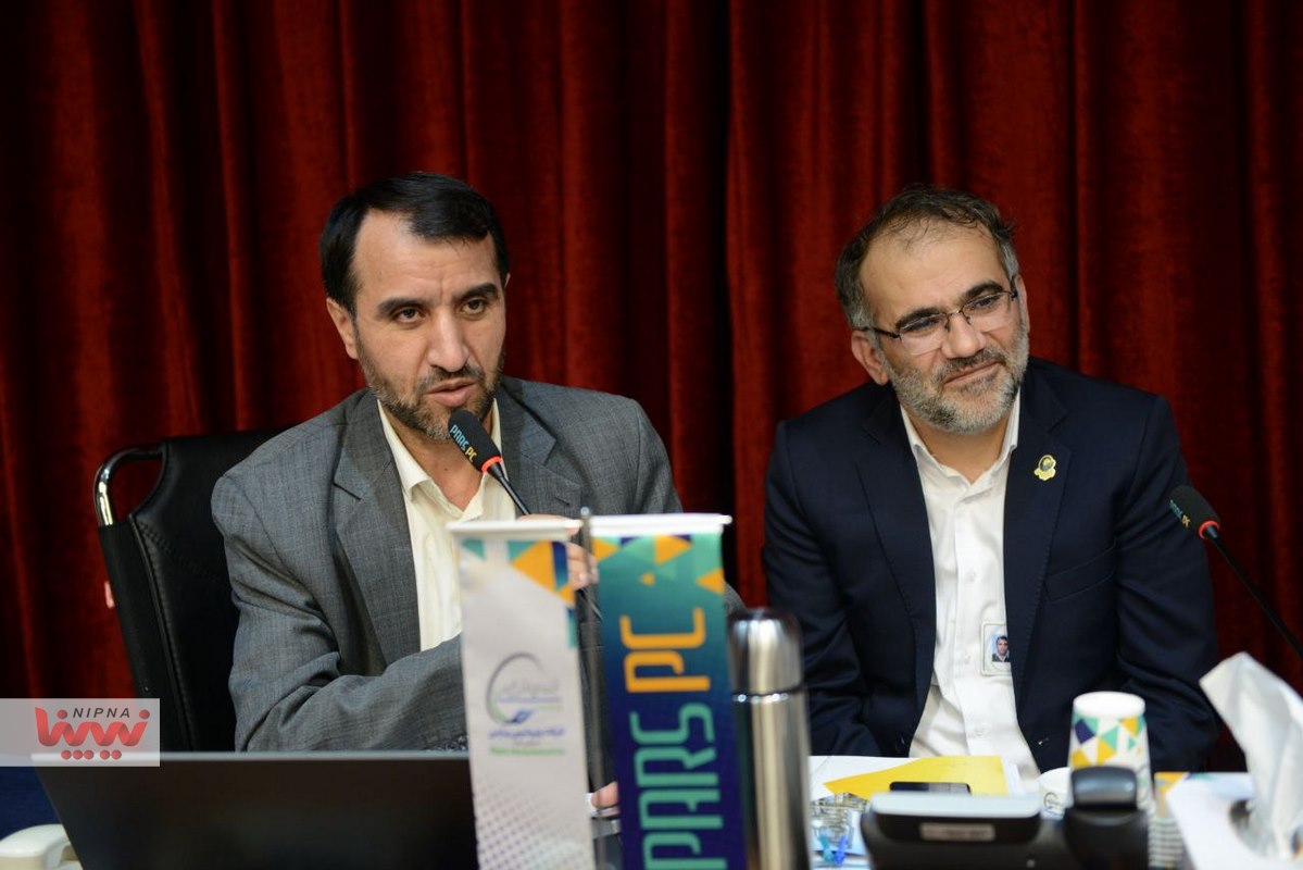 نشست مهندس شاهمیرزایی معاون وزیر نفت و مدیرعامل شرکت ملی صنایع پتروشیمی با مدیران شرکت پتروشیمی پارس 8