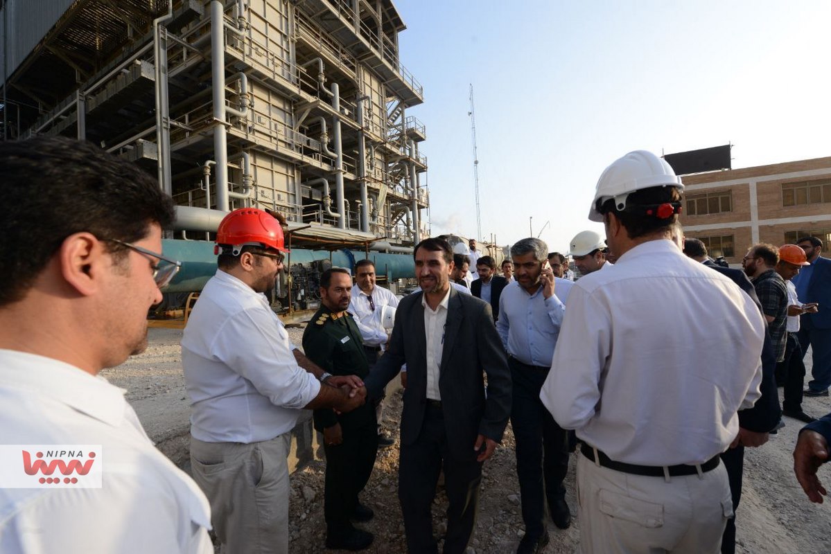 بازدید مهندس شاهمیرزایی معاون وزیر نفت و مدیرعامل شرکت ملی صنایع پتروشیمی از پتروشیمی دنا 3