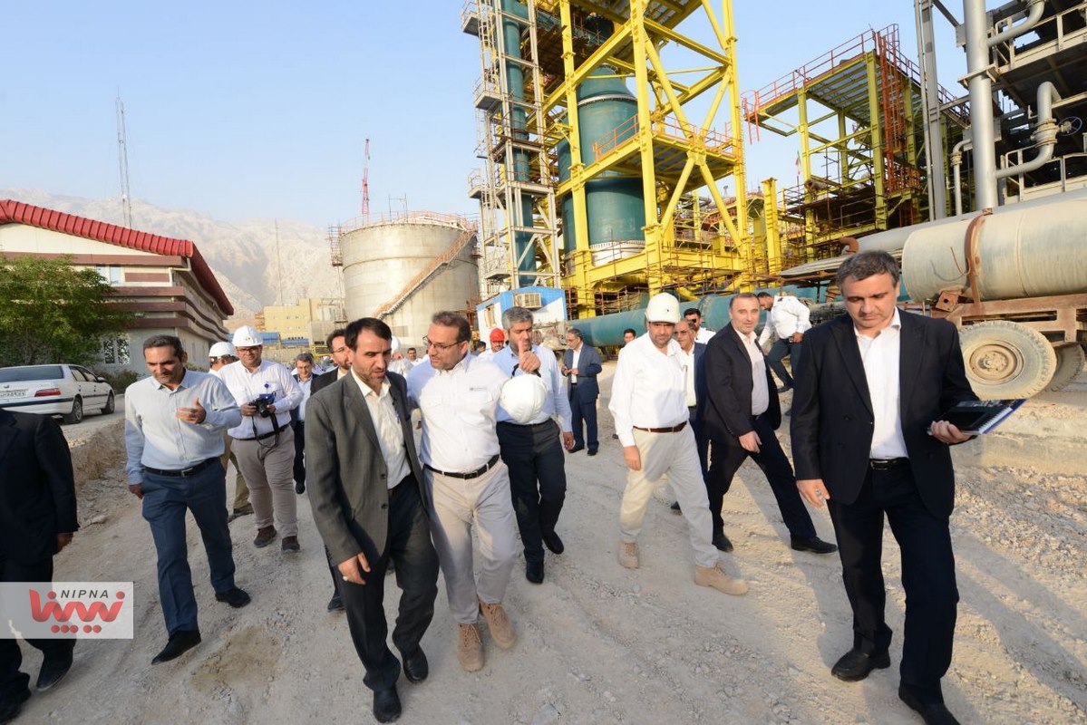 بازدید مهندس شاهمیرزایی معاون وزیر نفت و مدیرعامل شرکت ملی صنایع پتروشیمی از پتروشیمی دنا 7