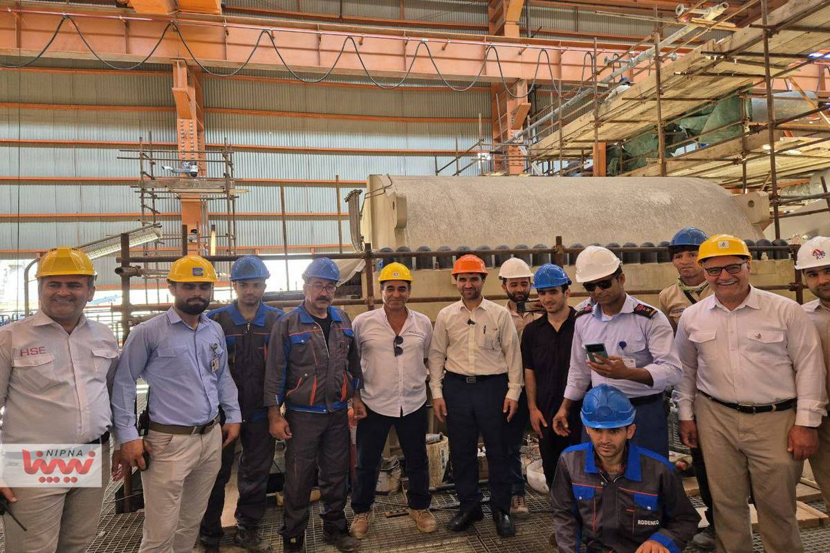 بازدید معاون وزیر نفت و مدیرعامل شرکت ملی صنایع پتروشیمی از طرح های پتروپالایش کنگان 13