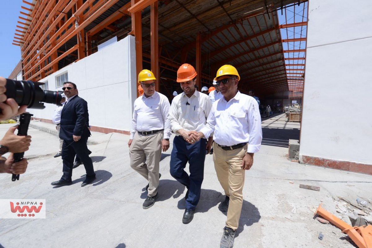 بازدید معاون وزیر نفت و مدیرعامل شرکت ملی صنایع پتروشیمی از واحد های پلی اتیلن سنگین،  LLD و PDH/PP پتروپالایش کنگان 12