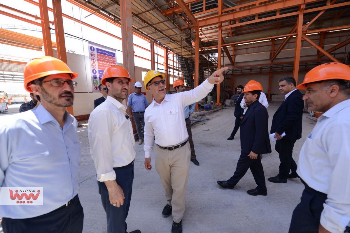 بازدید معاون وزیر نفت و مدیرعامل شرکت ملی صنایع پتروشیمی از واحد های پلی اتیلن سنگین،  LLD و PDH/PP پتروپالایش کنگان 14