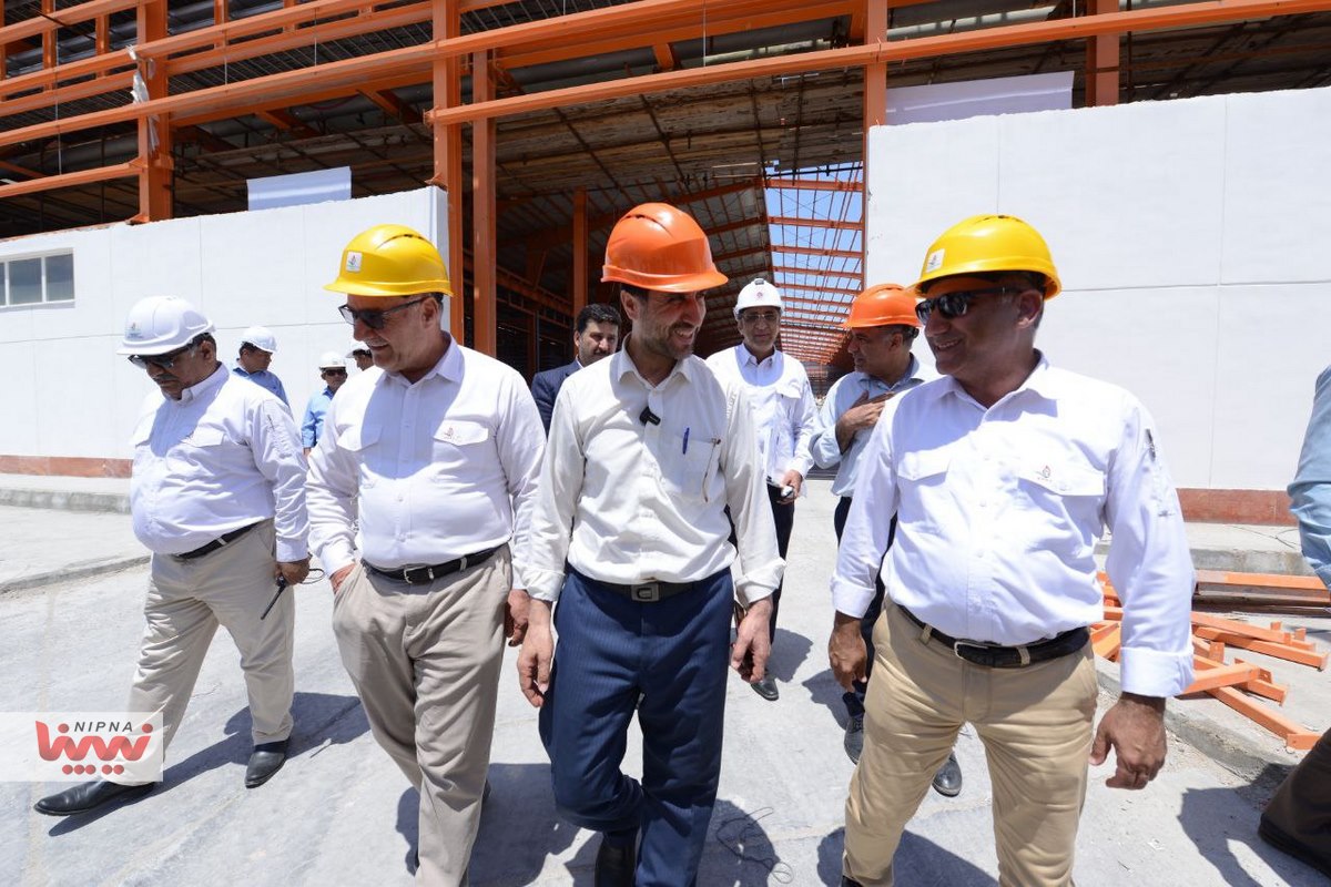 بازدید معاون وزیر نفت و مدیرعامل شرکت ملی صنایع پتروشیمی از واحد های پلی اتیلن سنگین،  LLD و PDH/PP پتروپالایش کنگان 16