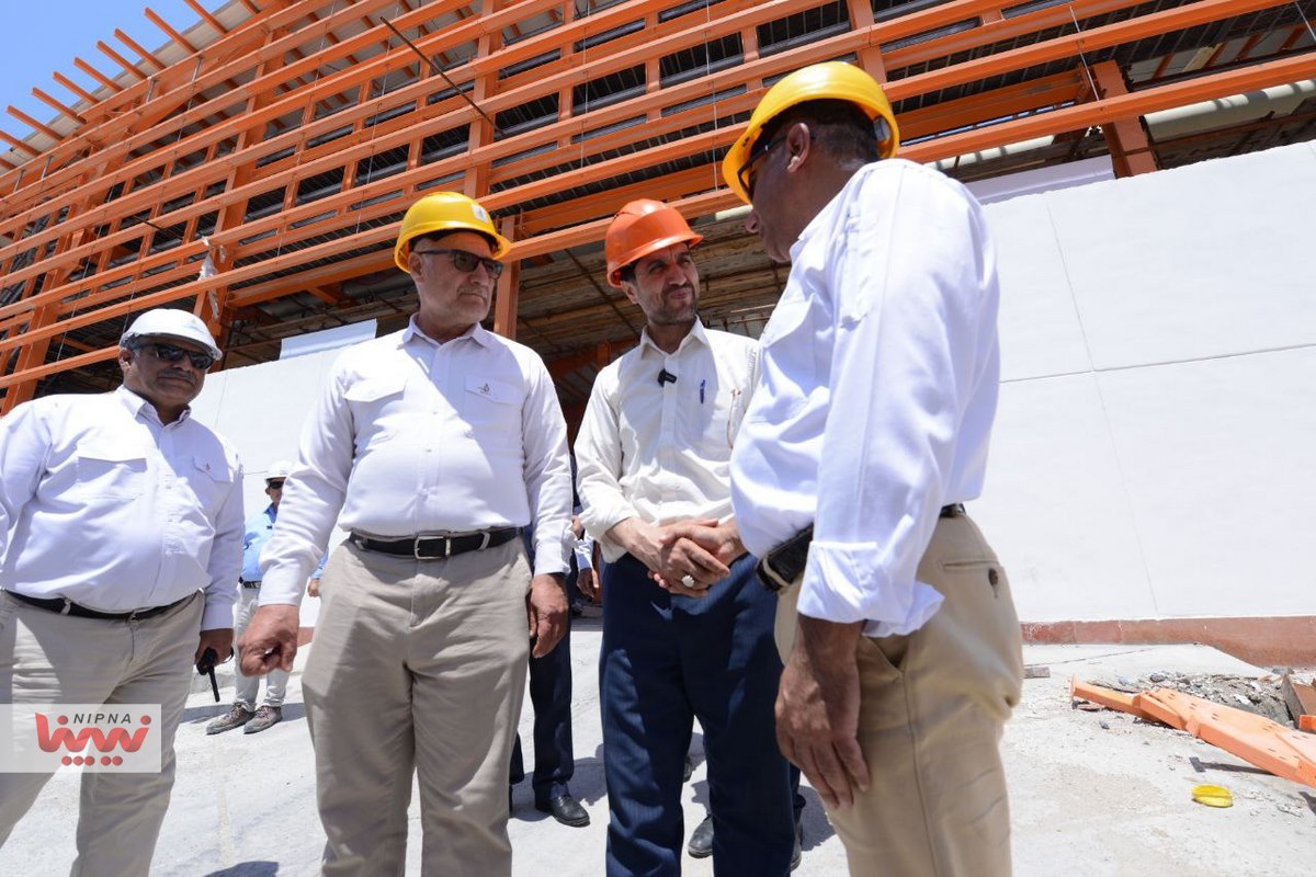 بازدید معاون وزیر نفت و مدیرعامل شرکت ملی صنایع پتروشیمی از واحد های پلی اتیلن سنگین،  LLD و PDH/PP پتروپالایش کنگان 17