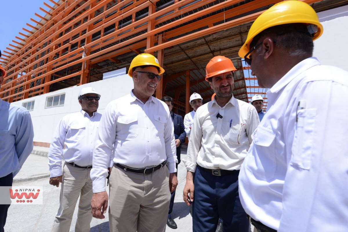 بازدید معاون وزیر نفت و مدیرعامل شرکت ملی صنایع پتروشیمی از واحد های پلی اتیلن سنگین،  LLD و PDH/PP پتروپالایش کنگان 18