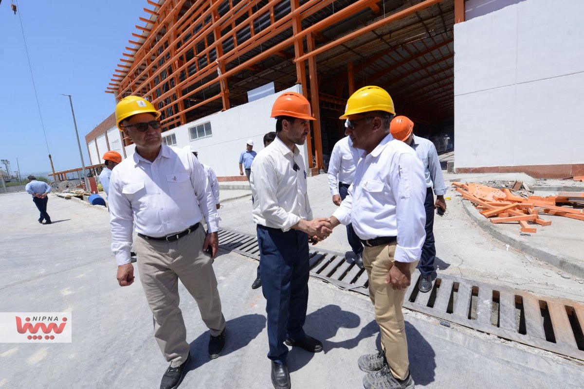 بازدید معاون وزیر نفت و مدیرعامل شرکت ملی صنایع پتروشیمی از واحد های پلی اتیلن سنگین،  LLD و PDH/PP پتروپالایش کنگان 19