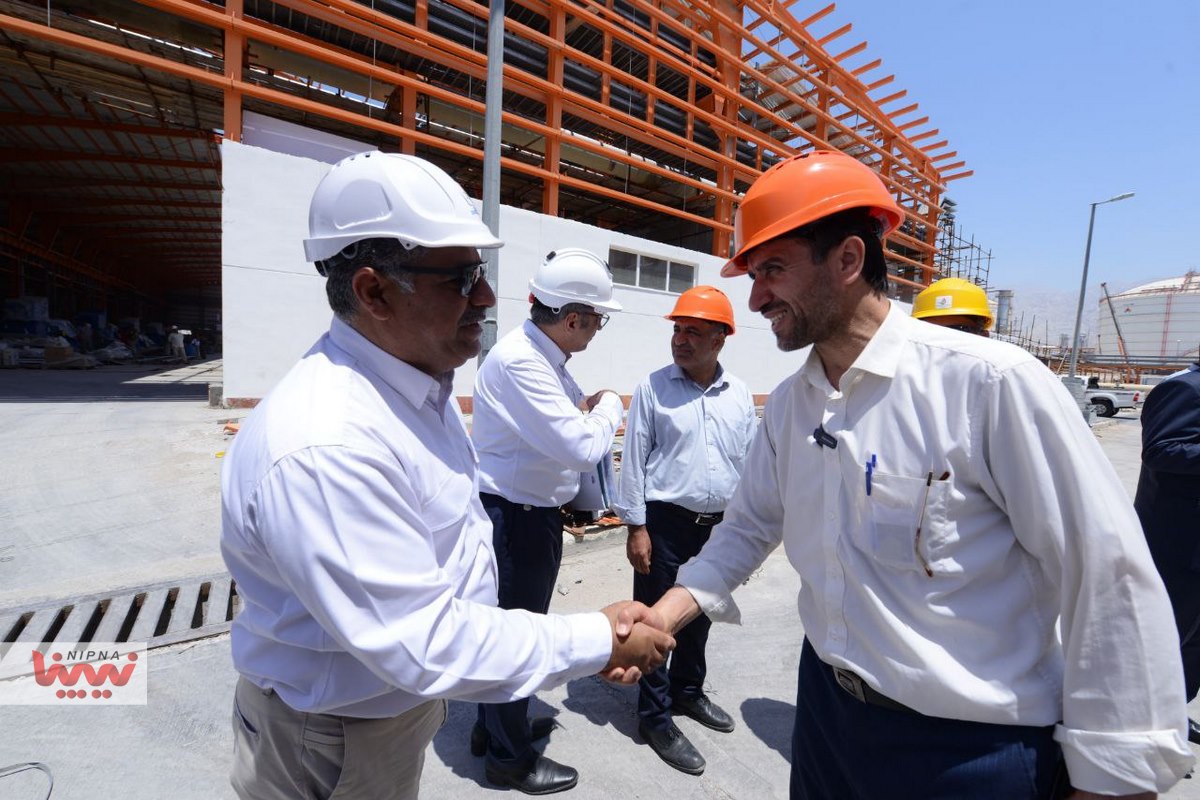بازدید معاون وزیر نفت و مدیرعامل شرکت ملی صنایع پتروشیمی از واحد های پلی اتیلن سنگین،  LLD و PDH/PP پتروپالایش کنگان 20