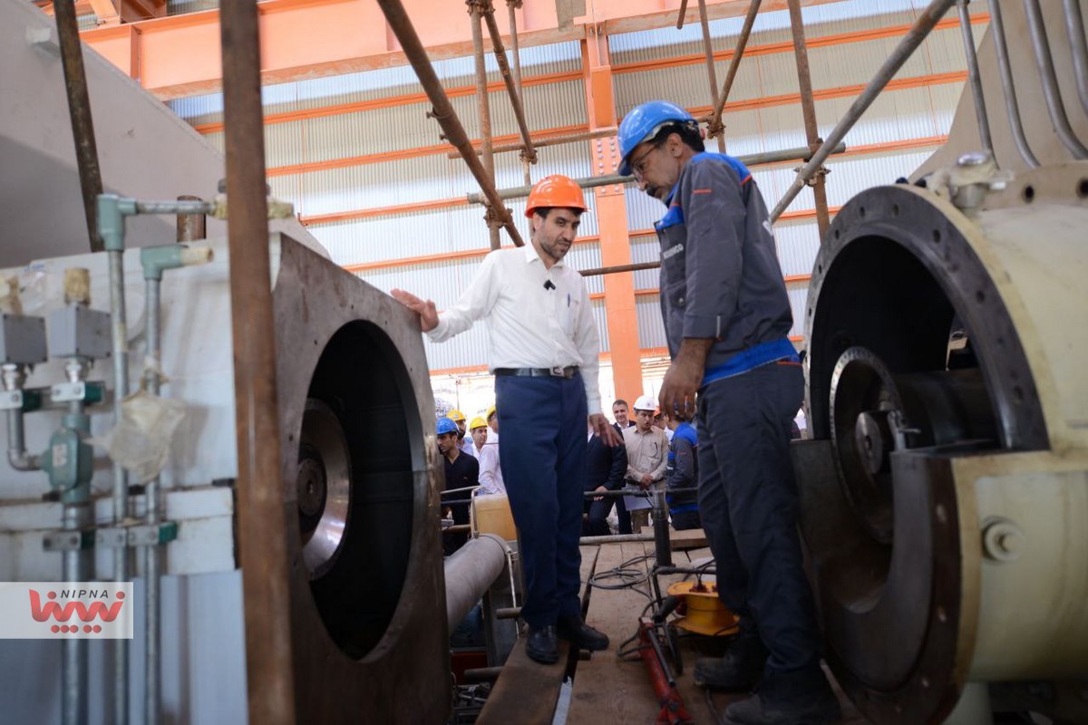 بازدید معاون وزیر نفت و مدیرعامل شرکت ملی صنایع پتروشیمی از واحد الفین پتروپالایش کنگان 23
