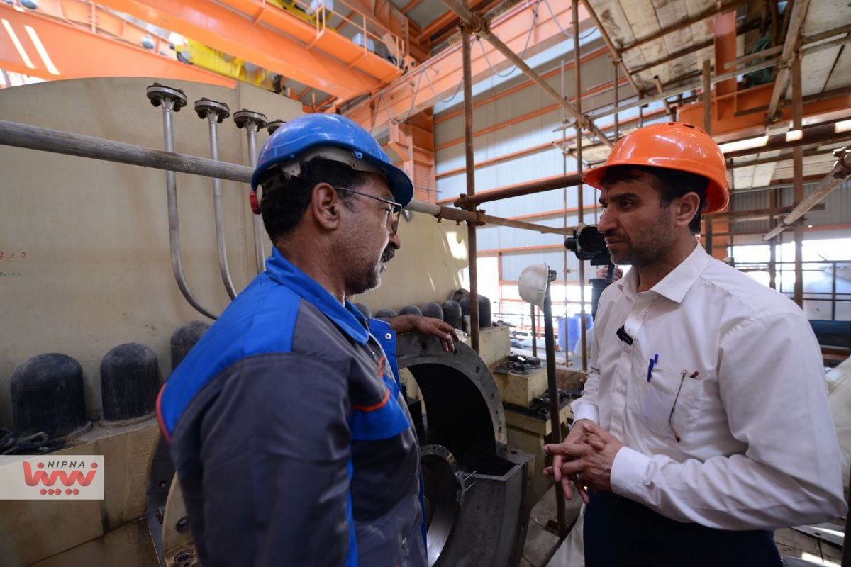 بازدید معاون وزیر نفت و مدیرعامل شرکت ملی صنایع پتروشیمی از واحد الفین پتروپالایش کنگان 24