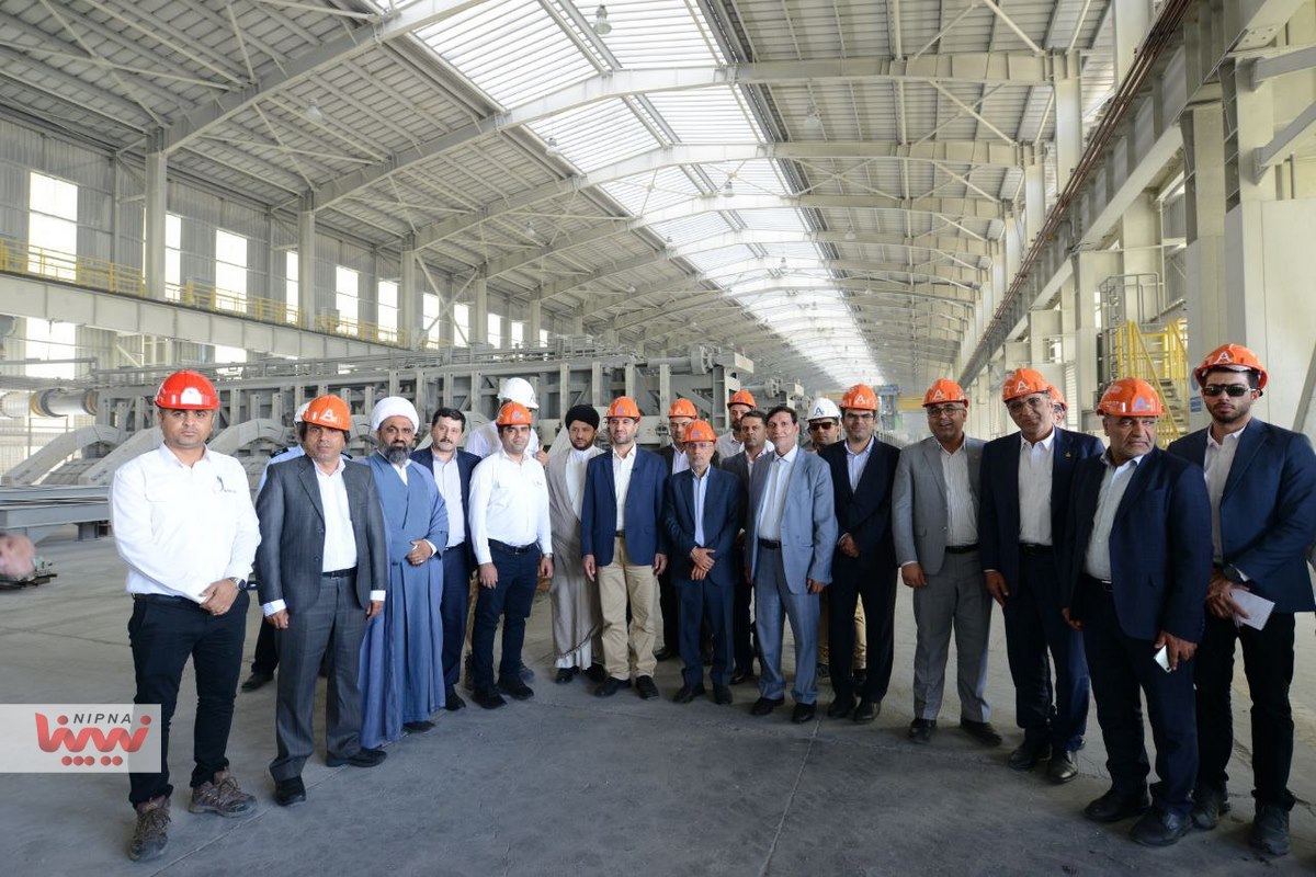 بازدید معاون وزیر نفت و مدیرعامل شرکت ملی صنایع پتروشیمی از منطقه ویژه اقتصادی لامرد 1
