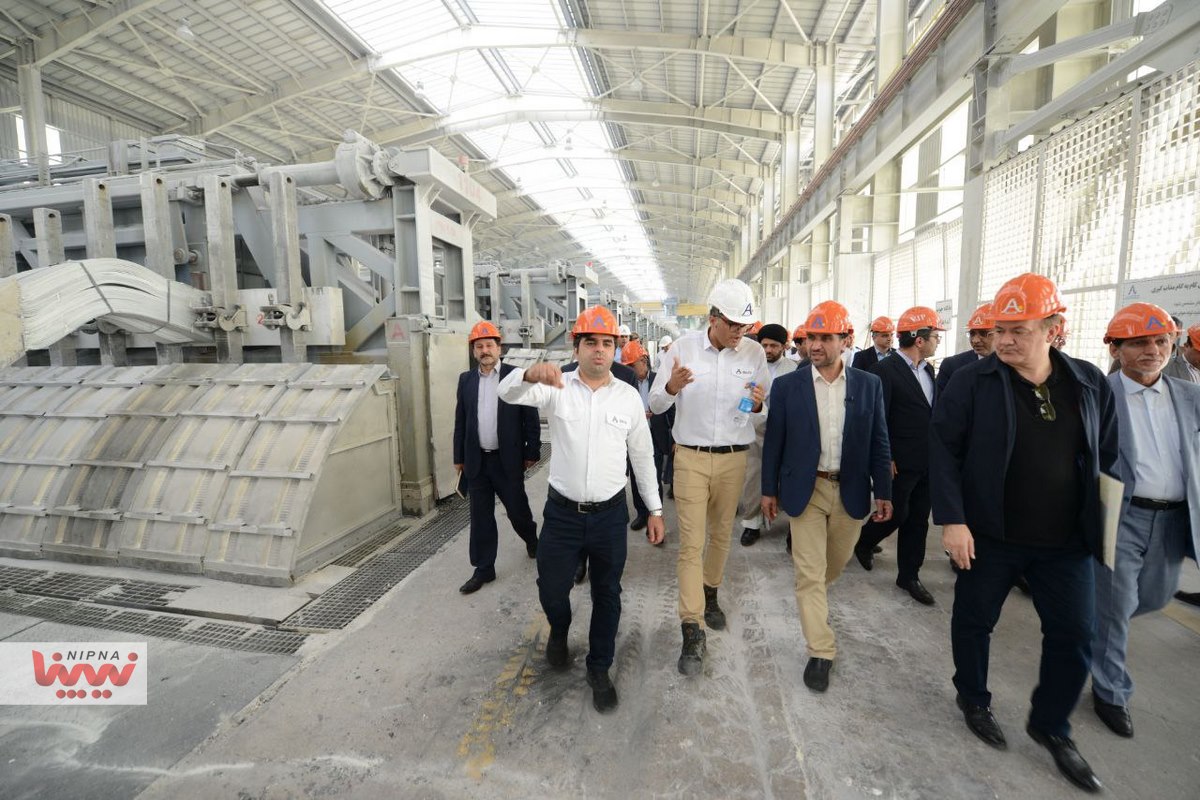 بازدید معاون وزیر نفت و مدیرعامل شرکت ملی صنایع پتروشیمی از منطقه ویژه اقتصادی لامرد 11