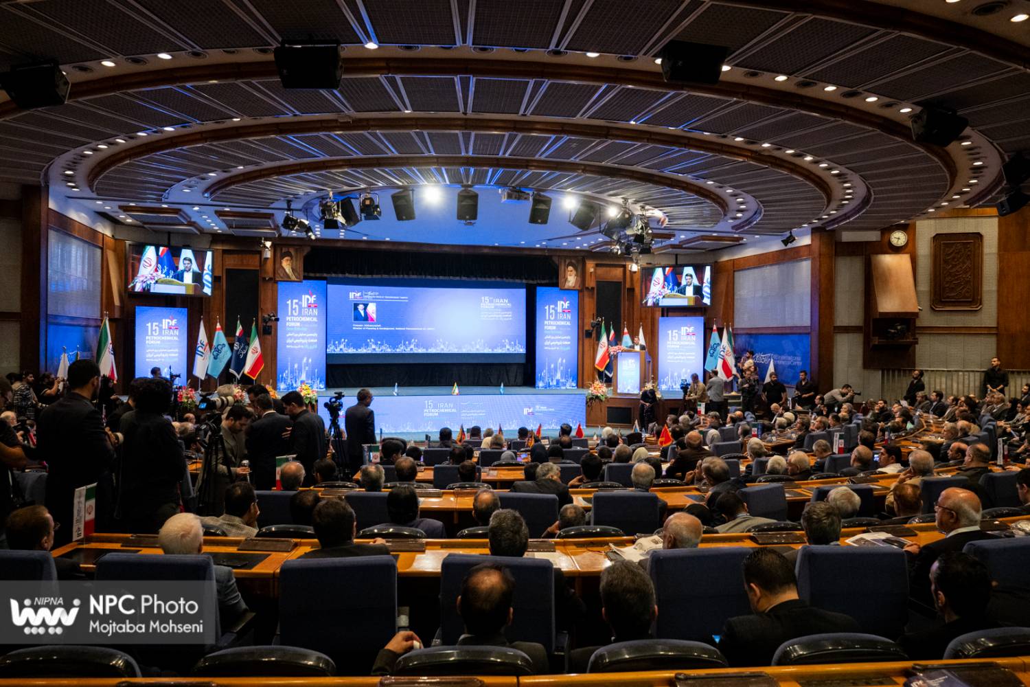 افتتاحیه پانزدهمین همایش بین المللی صنعت پتروشیمی ایران (IPF) 5