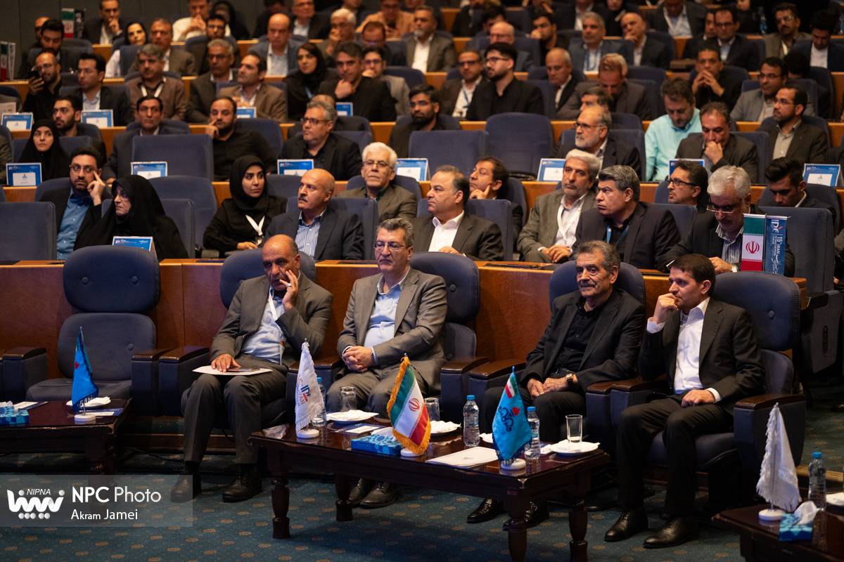 افتتاحیه پانزدهمین همایش بین المللی صنعت پتروشیمی ایران (IPF) 10