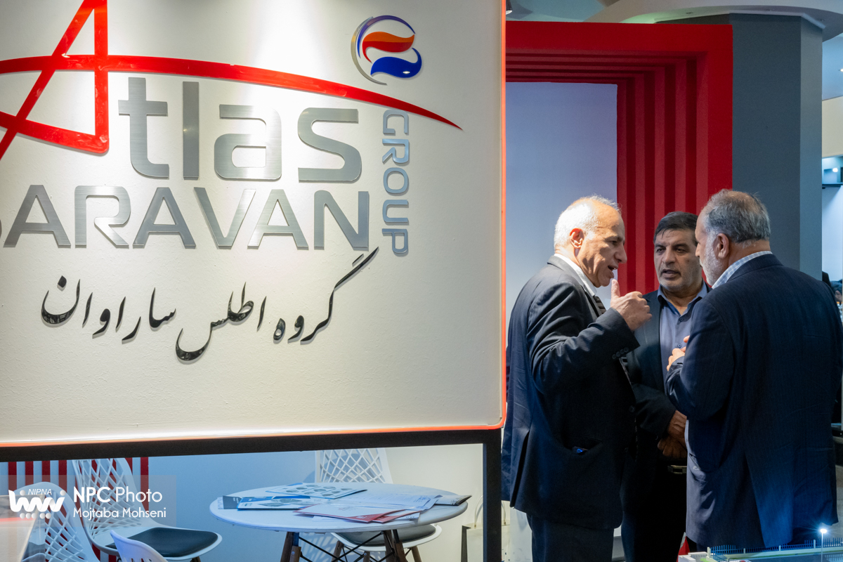 در حاشیه نخستین روز پانزدهمین همایش بین المللی صنعت پتروشیمی ایران IPF 12