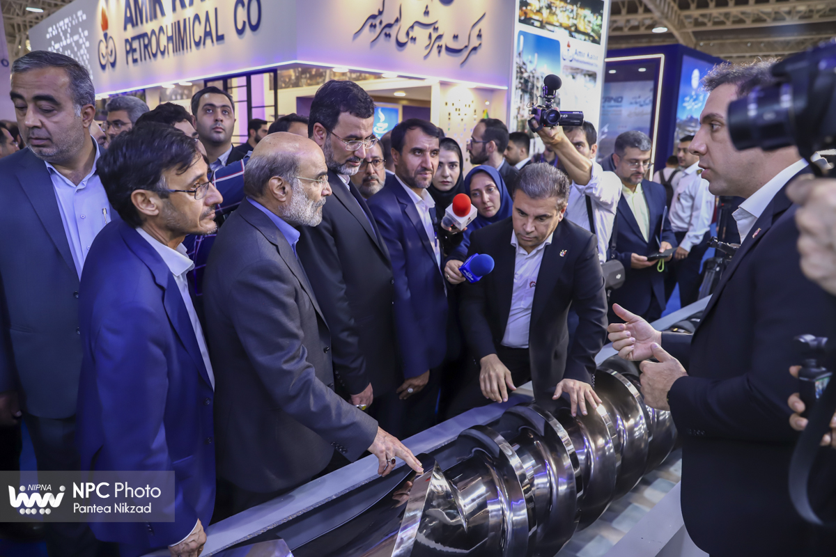 آغاز به‌کار رسمی هجدهمین نمایشگاه بین‌المللی ایران‌پلاست (1) 7