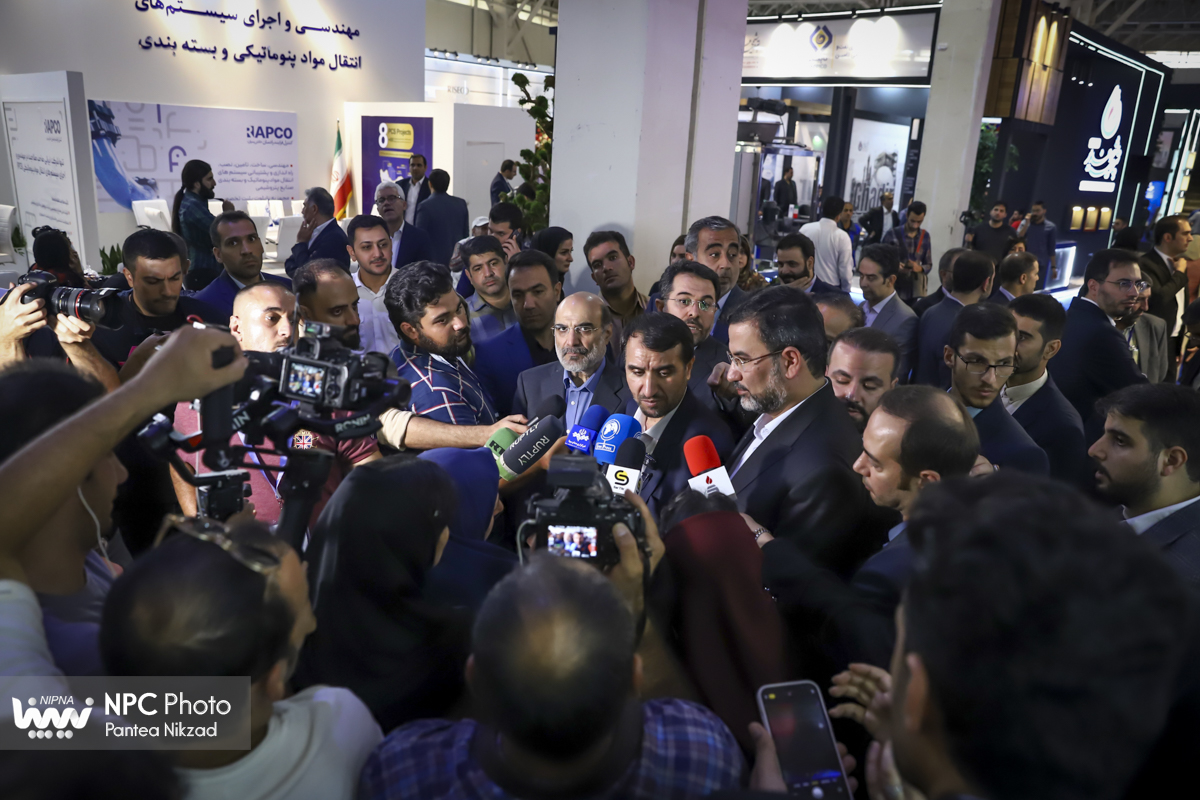 آغاز به‌کار رسمی هجدهمین نمایشگاه بین‌المللی ایران‌پلاست (1) 14