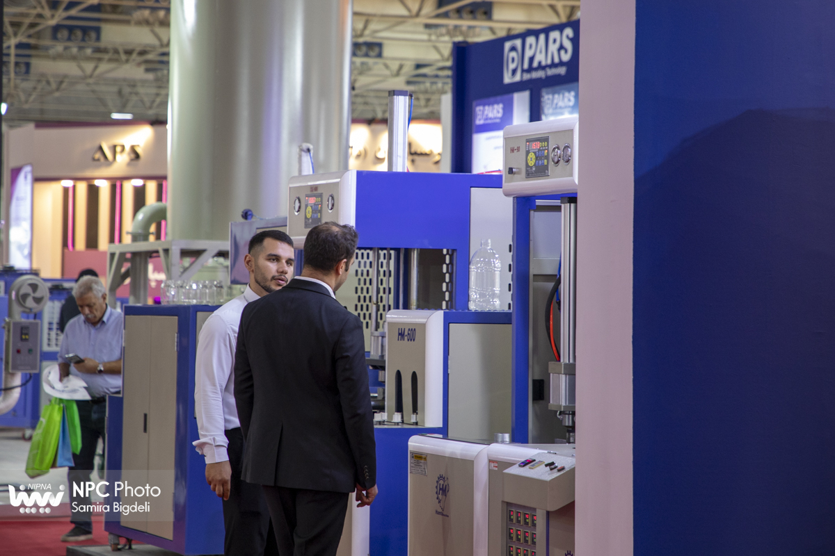 سالن 38 در اولین روز از هجدهمین نمایشگاه بین المللی ایران پلاست 11