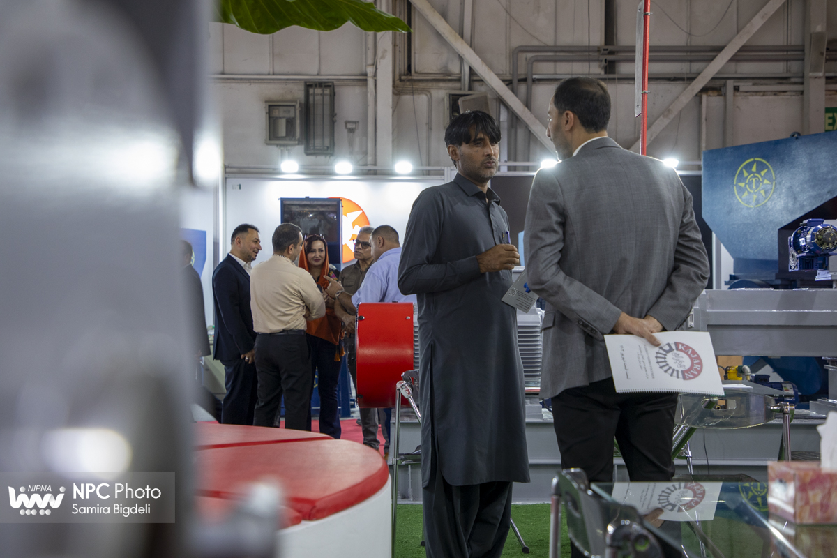 سالن 38 در اولین روز از هجدهمین نمایشگاه بین المللی ایران پلاست 15