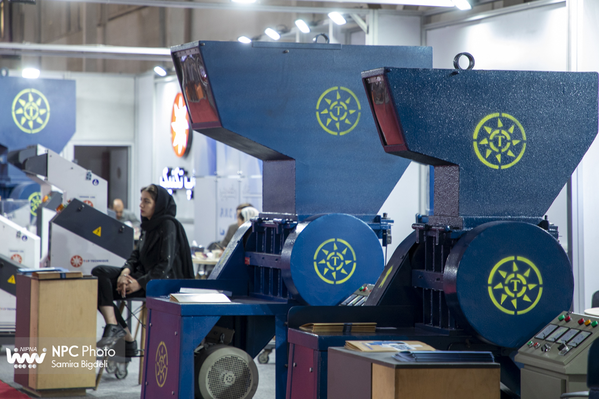 سالن 38 در اولین روز از هجدهمین نمایشگاه بین المللی ایران پلاست 17