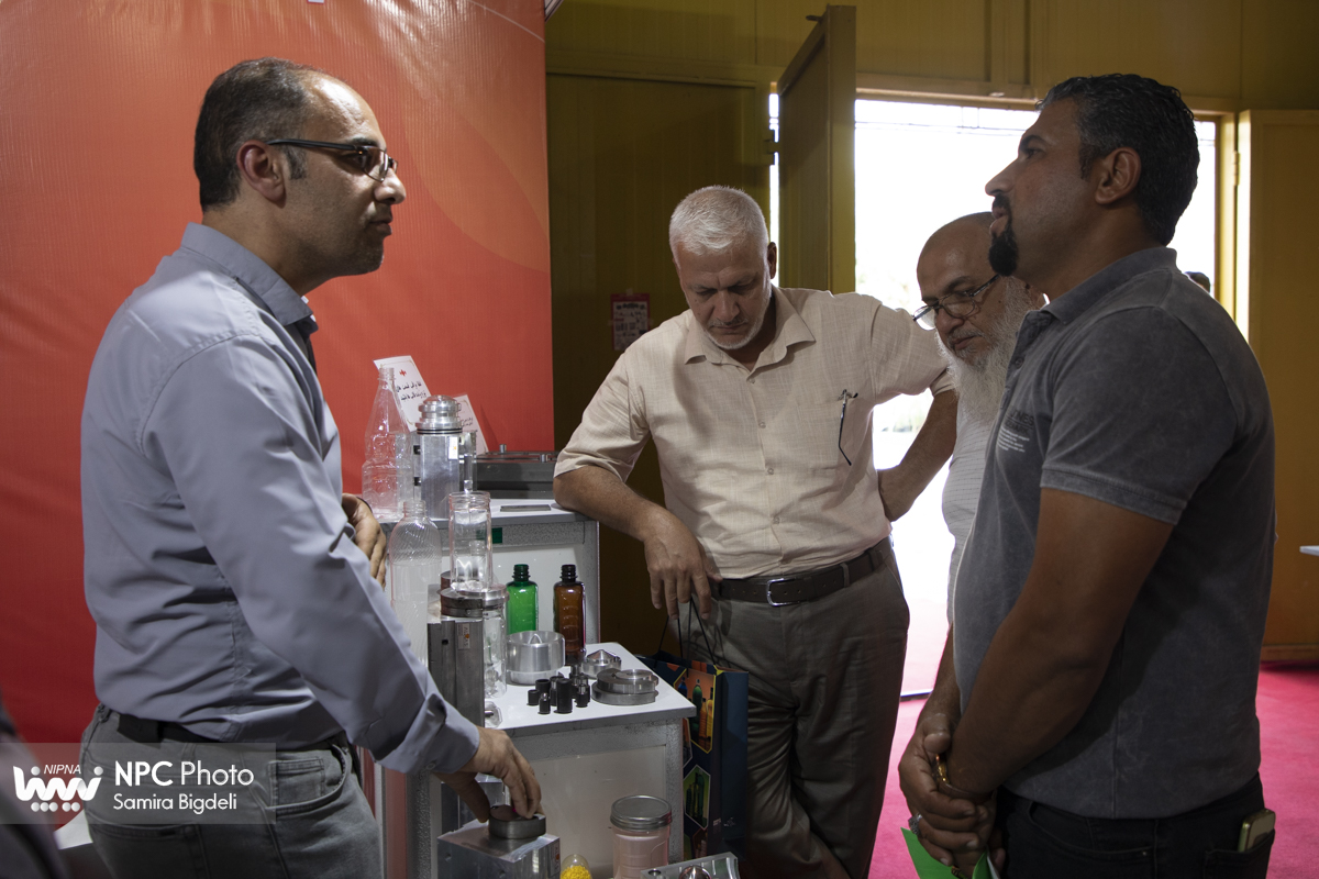 سالن 38A در اولین روز از هجدهمین نمایشگاه بین المللی ایران پلاست 16