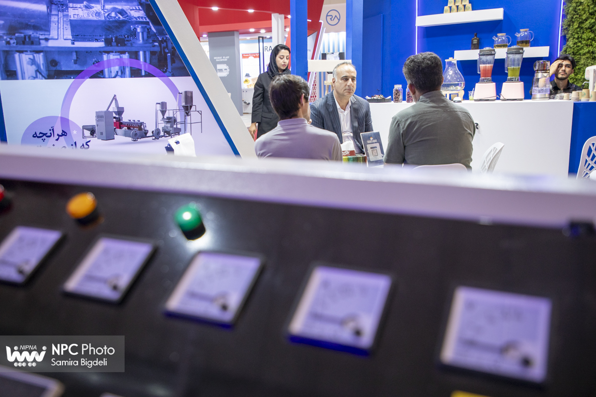 سالن 38B در اولین روز از هجدهمین نمایشگاه بین المللی ایران پلاست 4