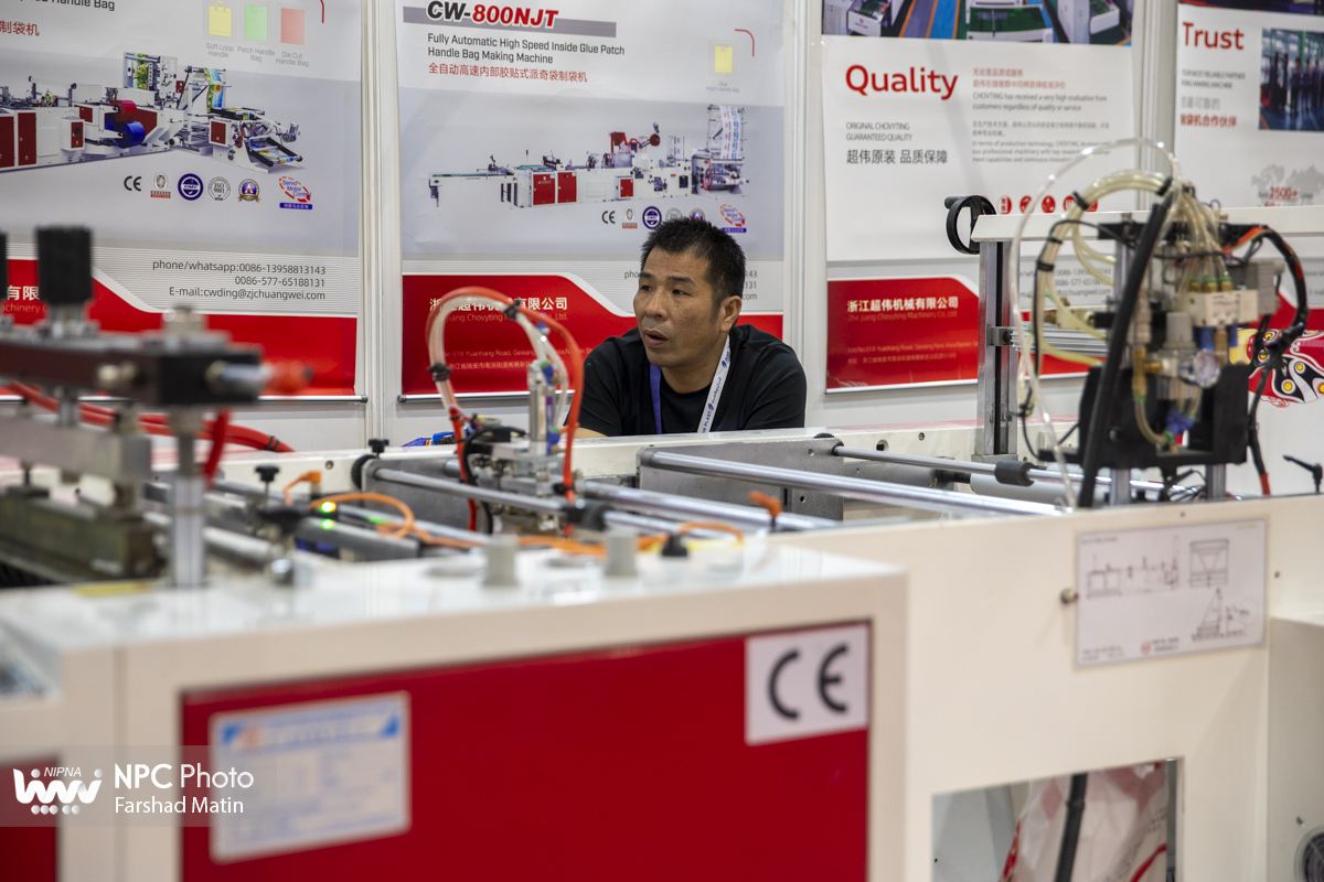 سالن 40 در اولین روز از هجدهمین نمایشگاه بین المللی ایران پلاست 11