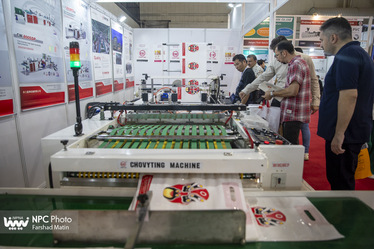 سالن 40 در اولین روز از هجدهمین نمایشگاه بین المللی ایران پلاست 17