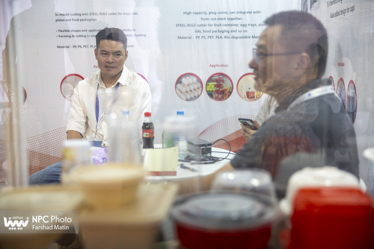 سالن 41 در اولین روز از هجدهمین نمایشگاه بین المللی ایران پلاست 8