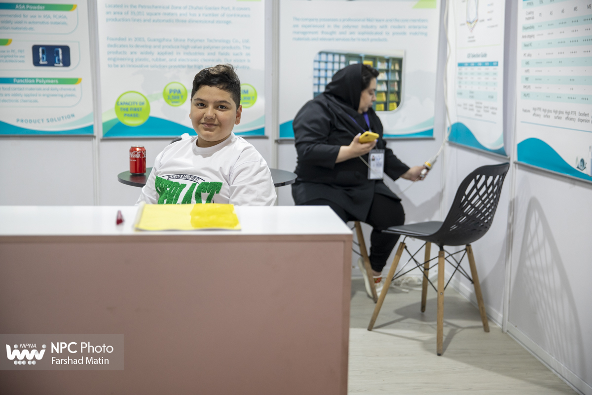 سالن 41 در اولین روز از هجدهمین نمایشگاه بین المللی ایران پلاست 16