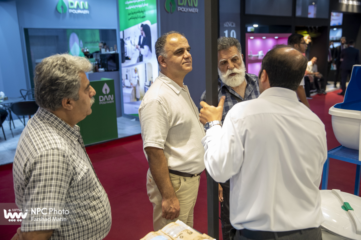 سالن 44 در اولین روز از هجدهمین نمایشگاه بین المللی ایران پلاست 19