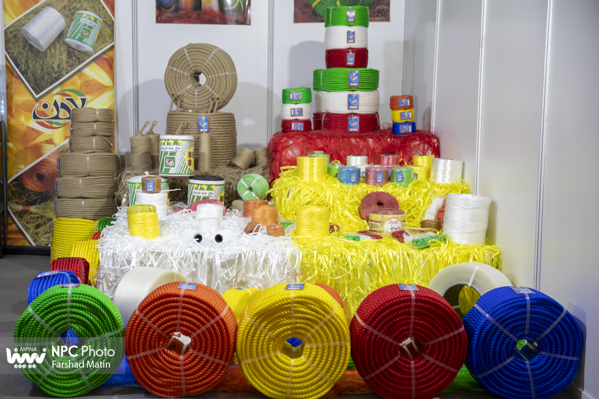 سالن 44 در اولین روز از هجدهمین نمایشگاه بین المللی ایران پلاست 21