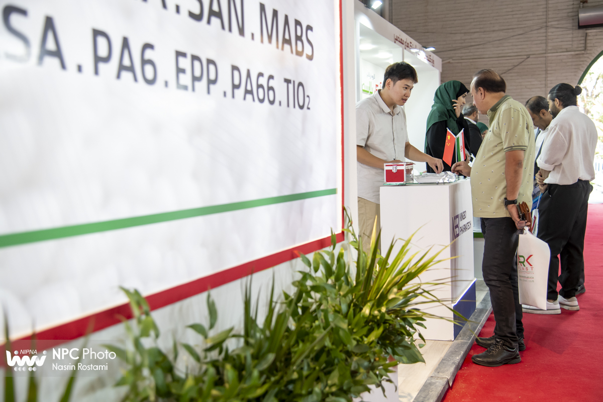 سالن 35 در اولین روز از هجدهمین نمایشگاه بین المللی ایران پلاست 21