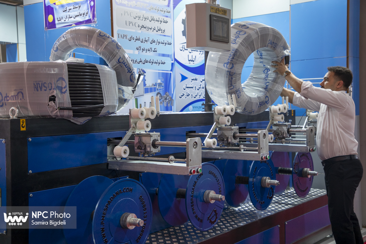 سالن 38A در دومین روز از هجدهمین نمایشگاه بین المللی ایران پلاست 10