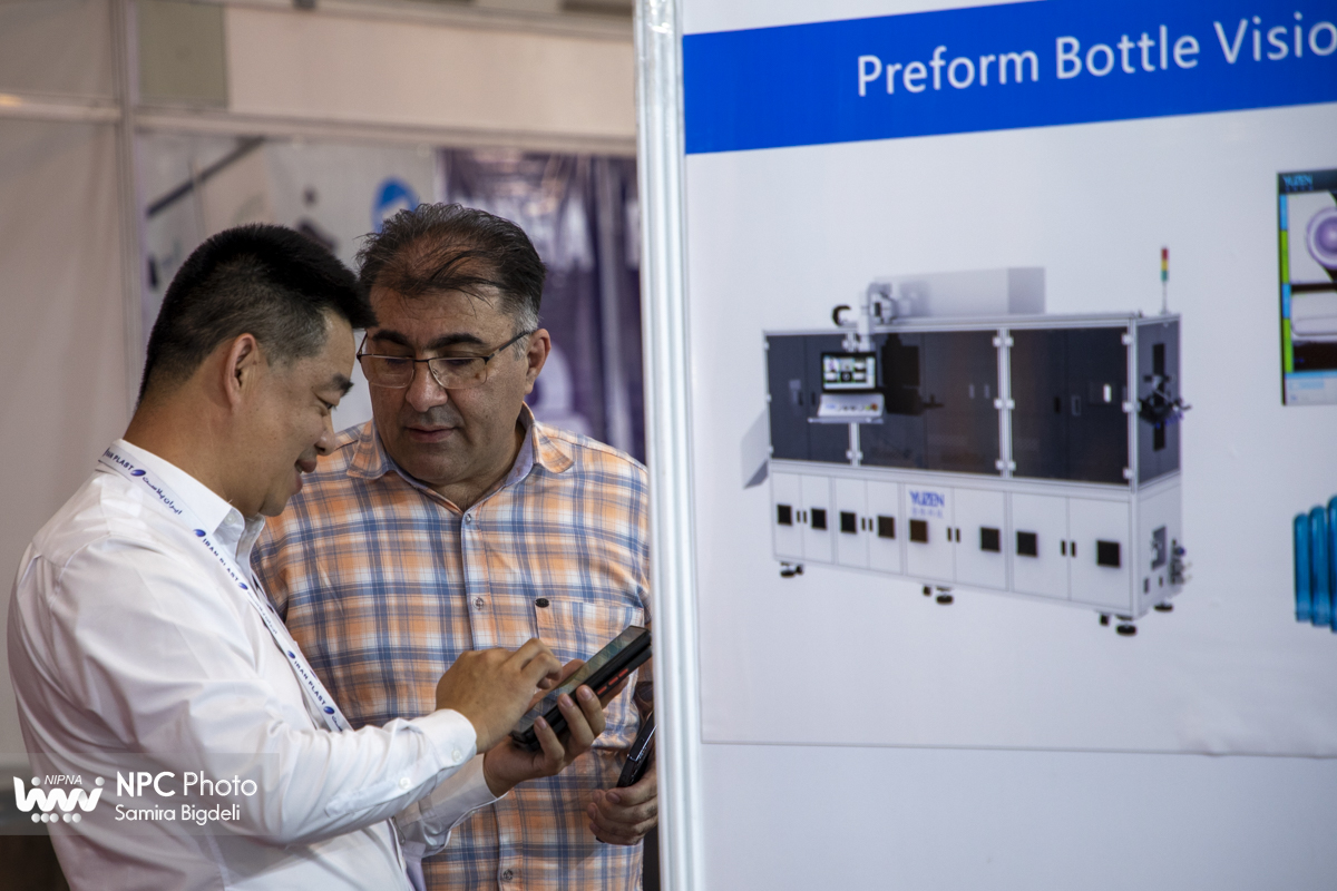 سالن 38B در دومین روز از هجدهمین نمایشگاه بین المللی ایران پلاست 6