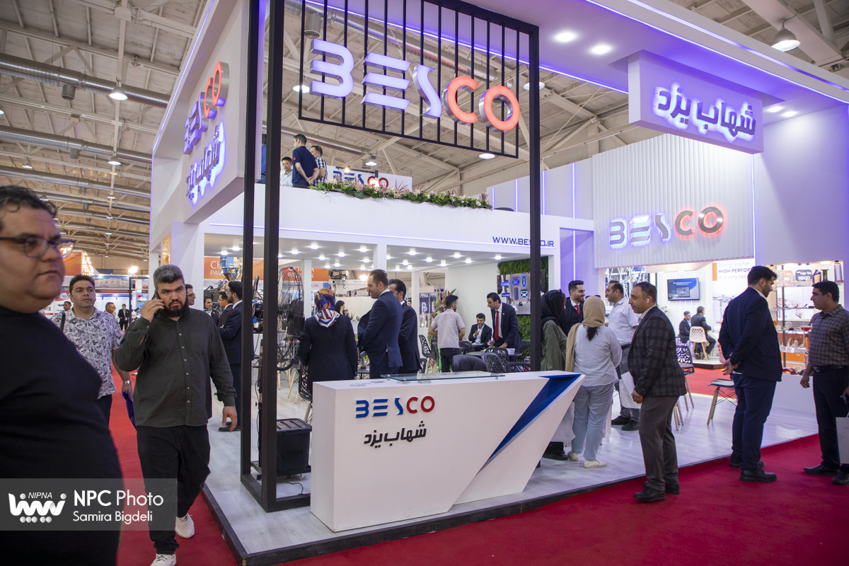 سالن 38B در دومین روز از هجدهمین نمایشگاه بین المللی ایران پلاست 7