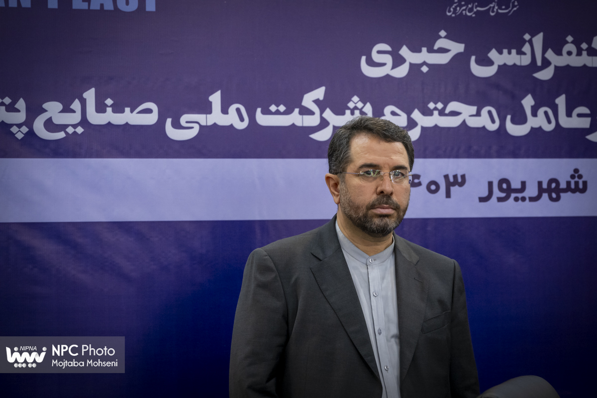 نشست خبری مدیرعامل شرکت ملی صنایع پتروشیمی در هجدهمین نمایشگاه ایران‌پلاست 17