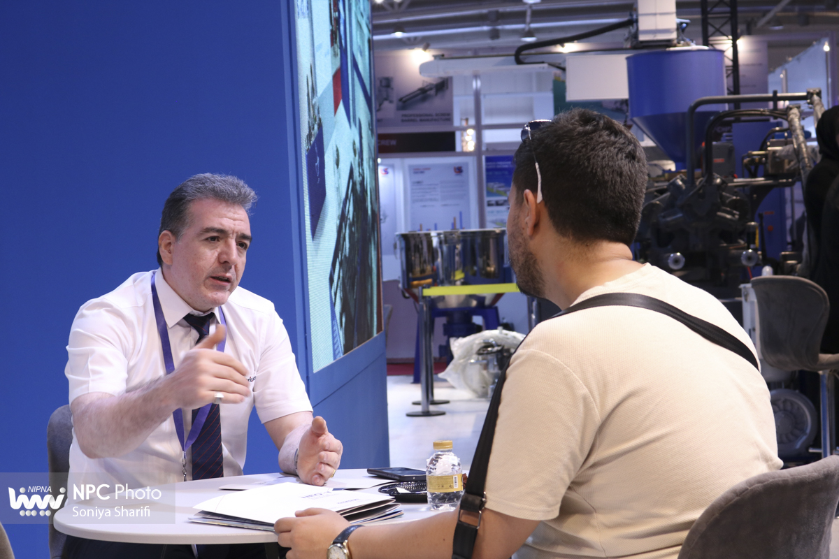 سالن 38B در دومین روز از هجدهمین نمایشگاه بین المللی ایران پلاست 6